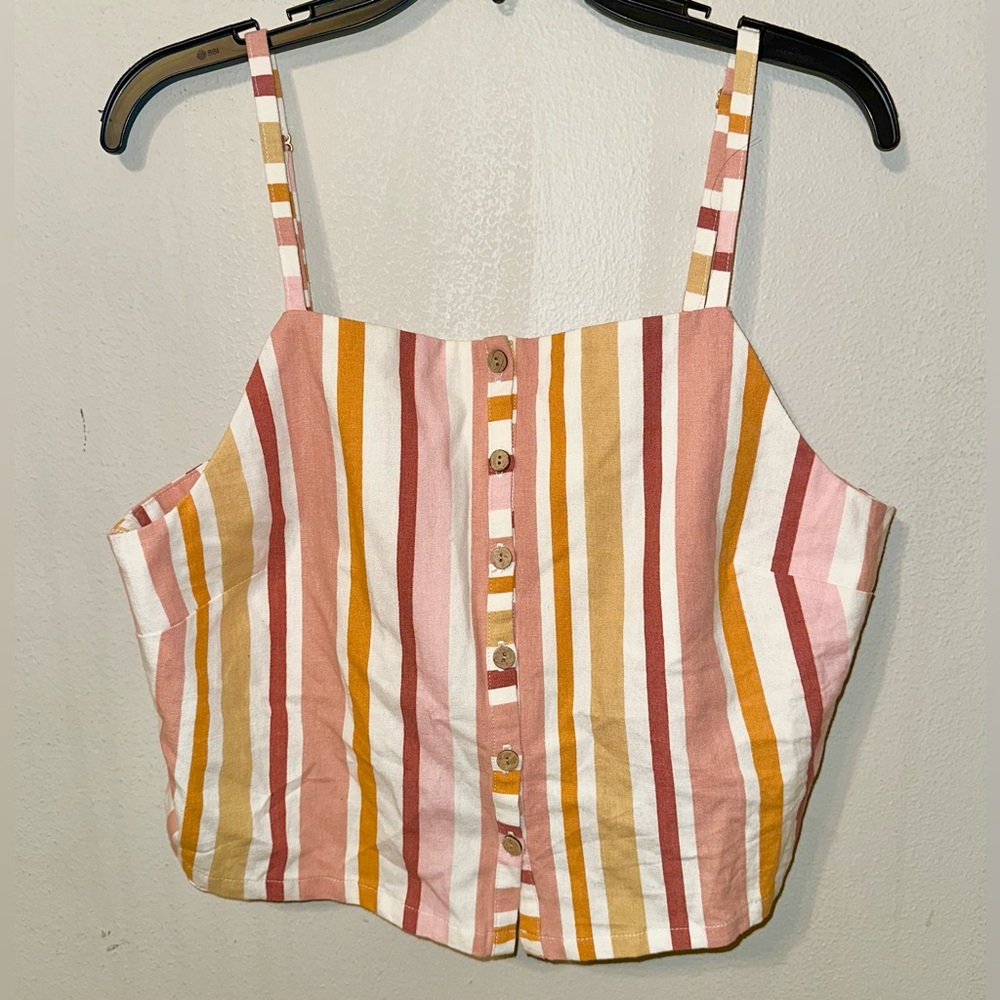 MINKPINK Multicolor Striped Camisole